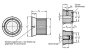 Preview: GN 726.2 Drehknöpfe, Aluminium