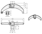 Preview: GN 85 T-Fuß-Klemmverbinder, Kunststoff