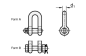 Preview: GN 584 Schäkel, gerade