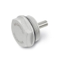 Preview: GN 738 Magnetstopfen au Aluminium mit NBR-Dichtung, beständig bis 100 °C, blank