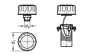 Preview: GN 764 Belüftungsdeckel mit Filter und Doppelventil