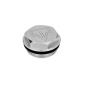Preview: GN 741 Verschlussschrauben mit und ohne Symbol aus Aluminium, beständig bis 100 °C, blank