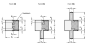 Preview: GN 351 Stahl - Gummipuffer