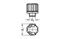 Preview: GN 556 Verschlussschraube mit zwei Funktionsstellungen