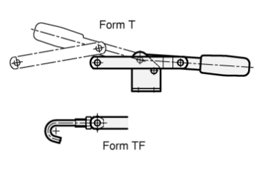 Preview: GN 850 Verschluss-Spanner  mit Zugspannung