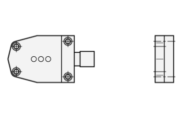 GN 893.4 Näherungsschalter für Kraftspanner, induktiv Sensor
