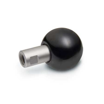 GN 319.5 Drehbare Kugelknöpfe, Kunststoff / Edelstahl