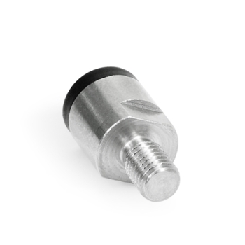 GN 52.5 Haltemagnete, Stabform mit Gummi, Edelstahl