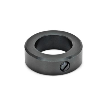 GN 705 Stellringe aus verzinktem Stahl, brüniertem Stahl oder Edelstahl