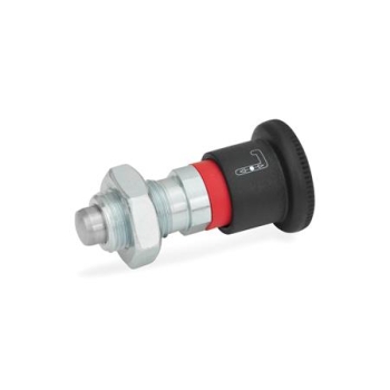Preview: GN 816 Verriegelungsbolzen mit Raststift vorstehend