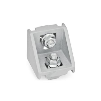GN 960 Winkel für Profilsysteme 30 / 40 / 45, Aluminium