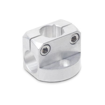 GN 473 Aluminium - Fuß-Klemmhalter