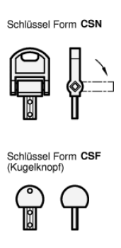 Preview: GN 5337.8 Schlüssel für Sicherheitssterngriffe