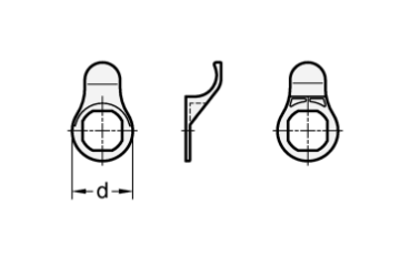 GN 120.1 Öffnungsgriffe für Verriegelungen (ehemals GN 320)