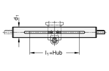 Preview: GN 291 Lineareinheiten, Stahl