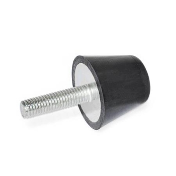 GN 253 Stahl - Anschlagpuffer mit Schraube