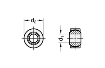 Preview: GN 648.9 Edelstahl-Gelenklager