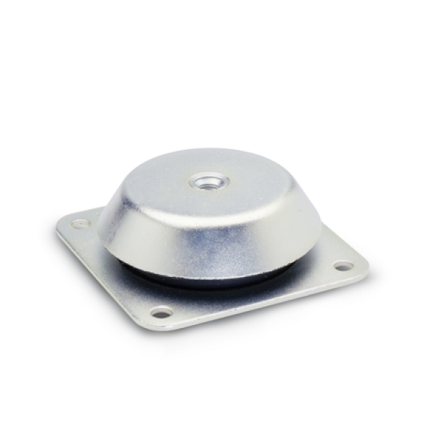 GN 148 Maschinenfüße mit Schwingungsdämpfung