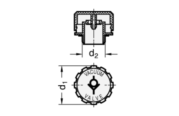 GN 774.1 Belüftungsdeckel, Kunststoff