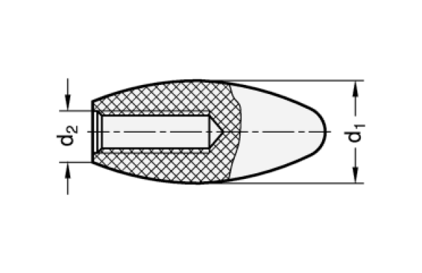 GN 201 Aufsteckgriffe, Duroplast