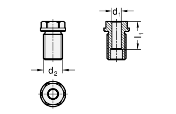GN 1132 Aufnahmebuchsen