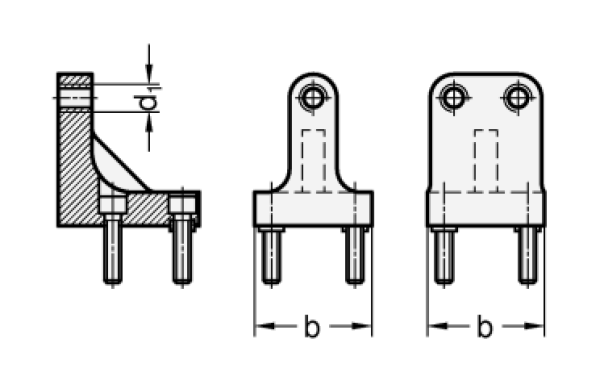 GN 867.1 Gegenhalter für Kraftspanner