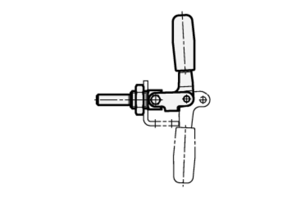 GN 843.1 Edelstahl - Schubstangen-Spanner