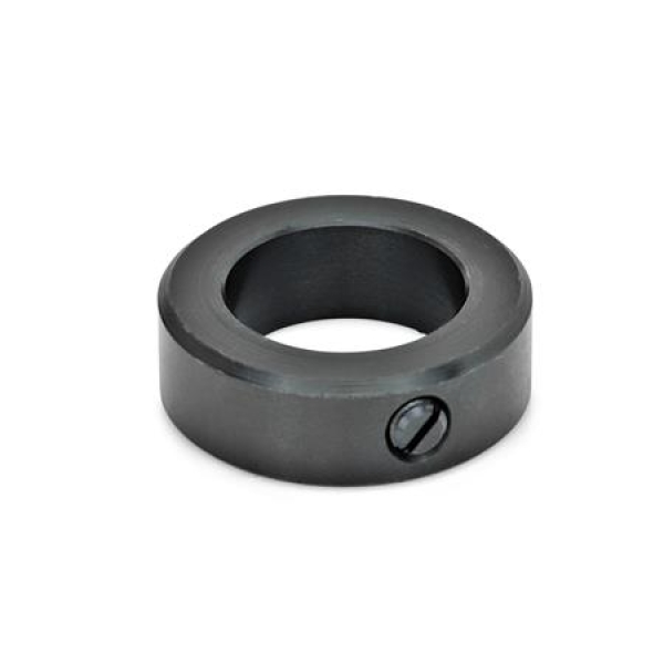 GN 705 Stellringe aus verzinktem Stahl, brüniertem Stahl oder Edelstahl