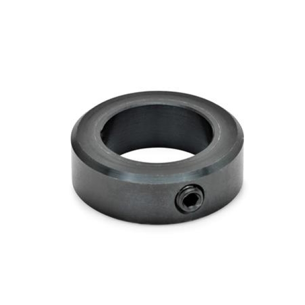 GN 705 Stellringe aus verzinktem Stahl, brüniertem Stahl oder Edelstahl