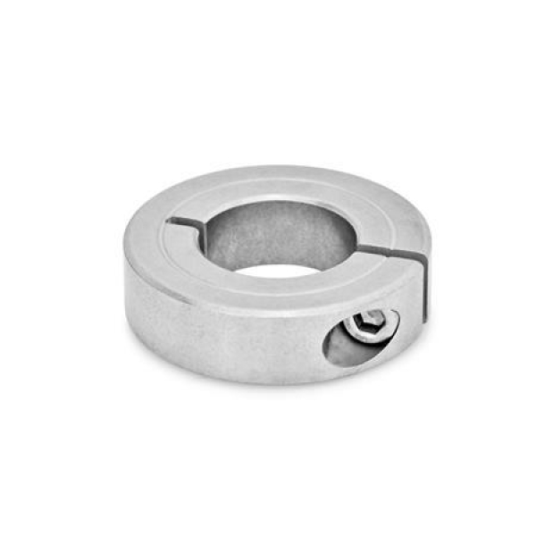 GN 706.2 Geschlitzte Stellringe aus Stahl, Aluminium oder Edelstahl und in gedrehter Ausführung