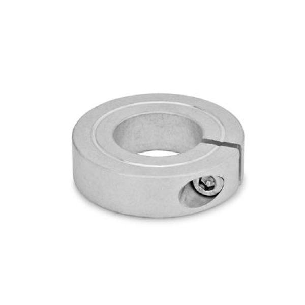 GN 706.2 Geschlitzte Stellringe aus Stahl, Aluminium oder Edelstahl und in gedrehter Ausführung