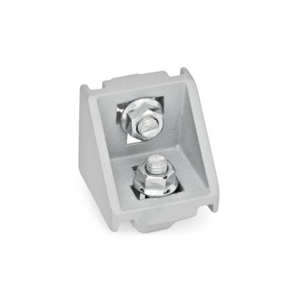 GN 960 Winkel für Profilsysteme 30 / 40 / 45, Aluminium