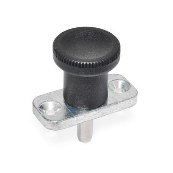 GN 608.6 Rastbolzen mit Rastsperre und Edelstahl -  Raststift