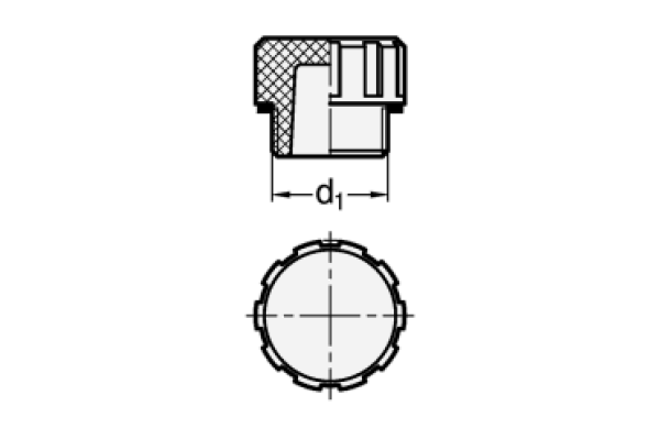 GN 548.1 Kunststoff - Einfülldeckel