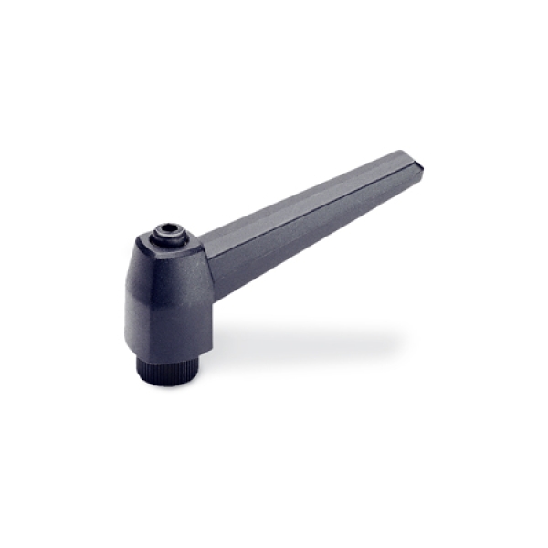 GN 500 Verstellbare Klemmhebel, Kunststoff