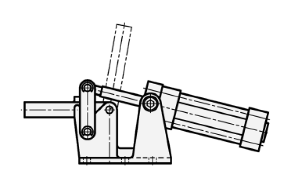 GN 861 Pneumatik-Spanner - schwere Ausführung