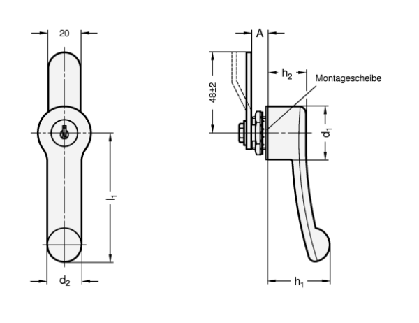 GN 623.1 Verriegelungen mit Hebel